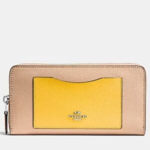 Coach Accordion Wallet